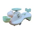 Baby Cele 617-1 Kids Ride-On Swing Car (Rabbit) Green 11231