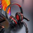 W103 Magic Tour Gaming Headphones / Red