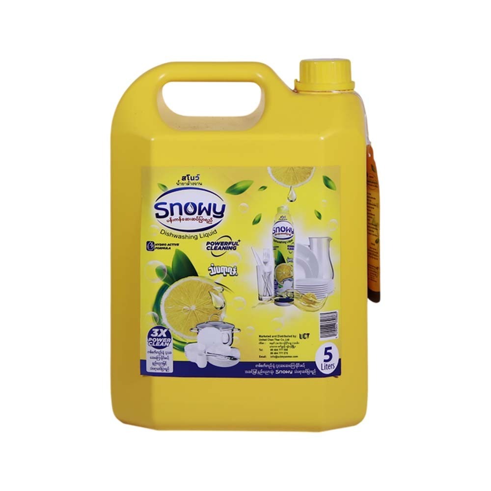 Snowy Dishwashing Lemon 5L