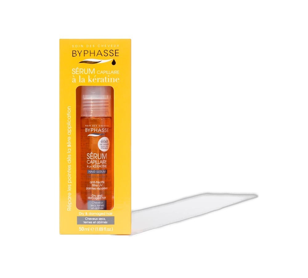Byphasse Hair Serum With Keratin Sublim Protect Dry And Damaged