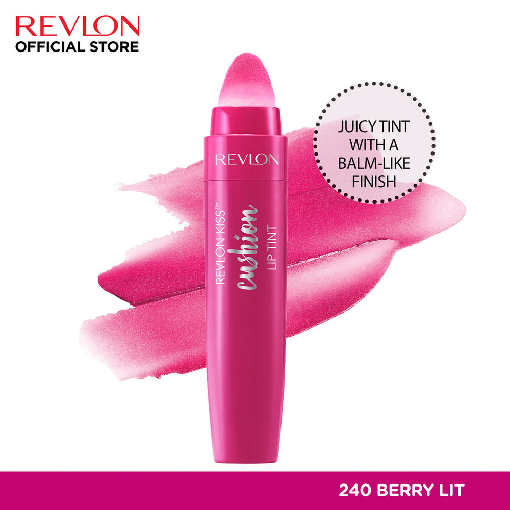 Revlon Kiss Cushion Lip Tint 4.4ML (240 Berry Lit)