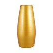 Sein Nagar Flower Vase Glass 10IN (Plain Gold)