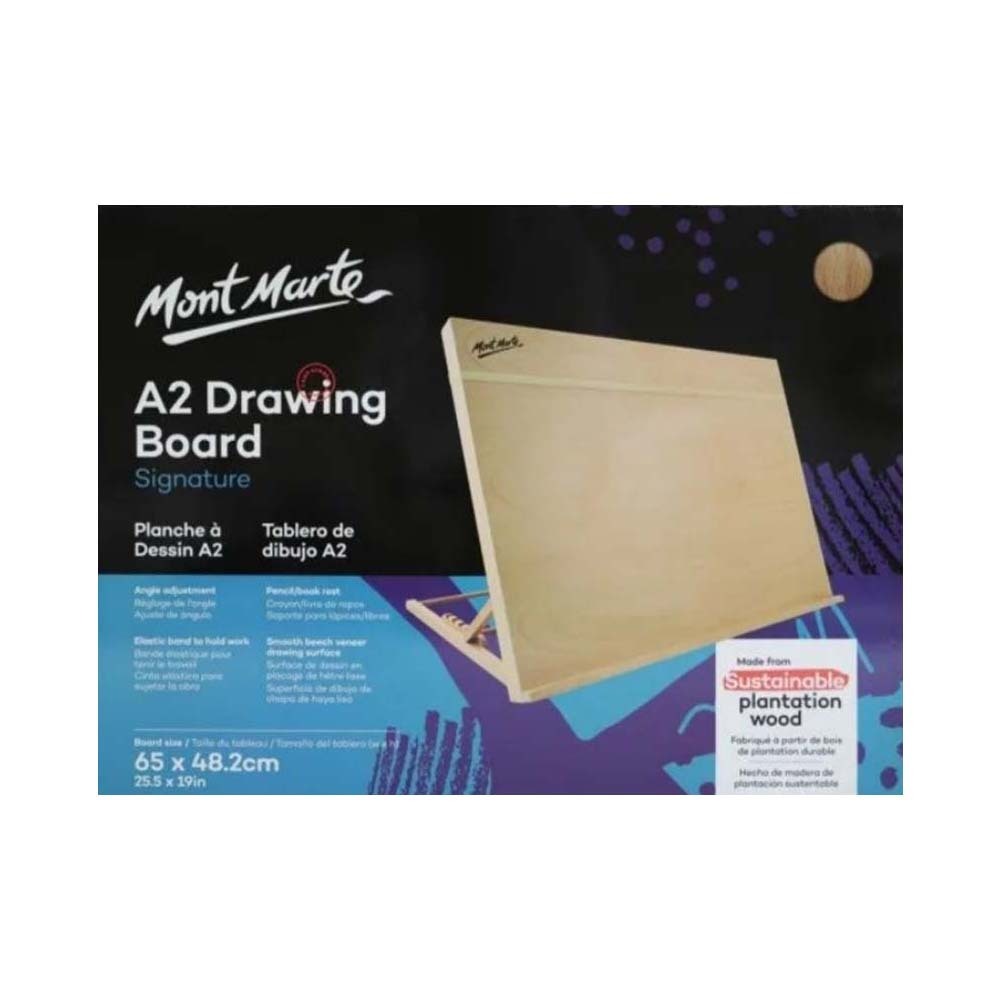 MM Drawing Board A2 With Elastic Band