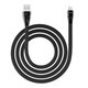 U57 Twisting Charging Data Cable For Micro/Black