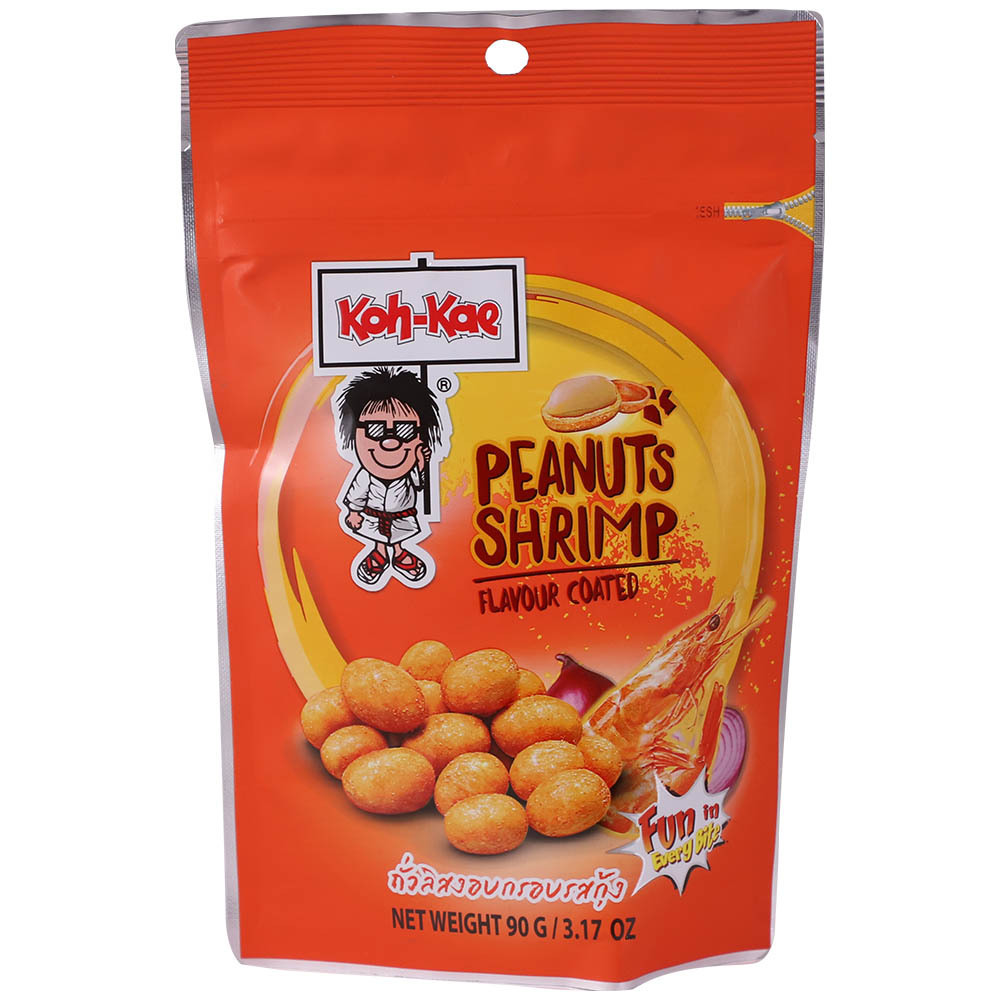 Koh Kae Peanuts Shrimp Flavour Coated 90G