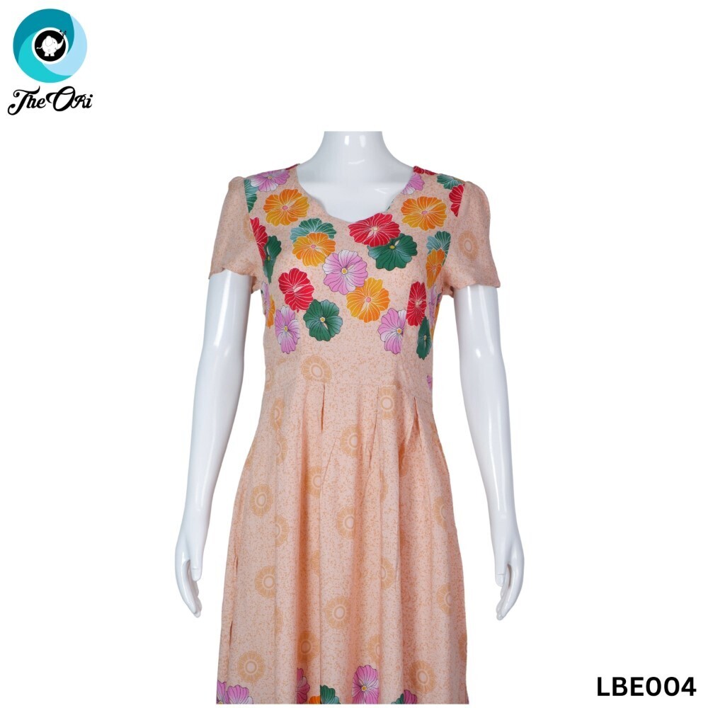 The Ori Women Long Dress (Design-4,XL) LBE004