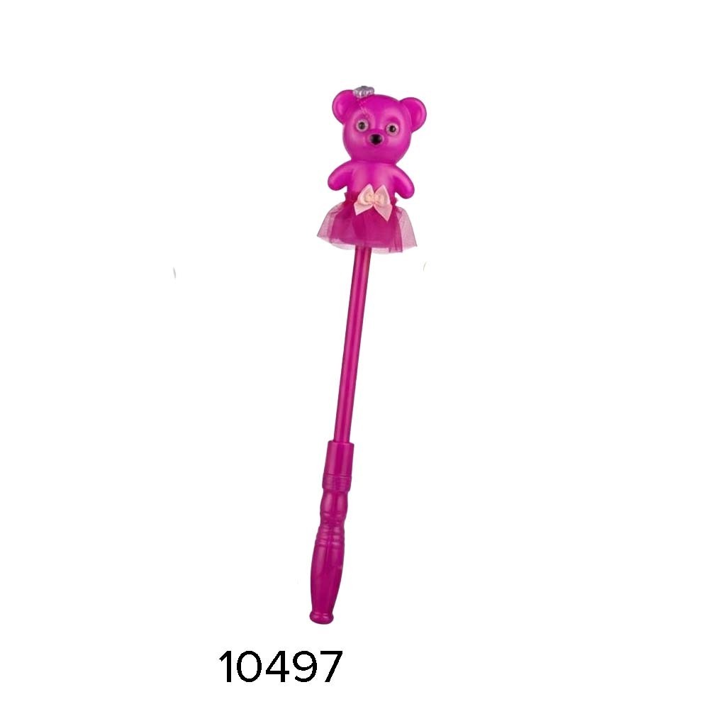 Baby Cele Pink Bear Light-Up Magic Wand Stick 11497