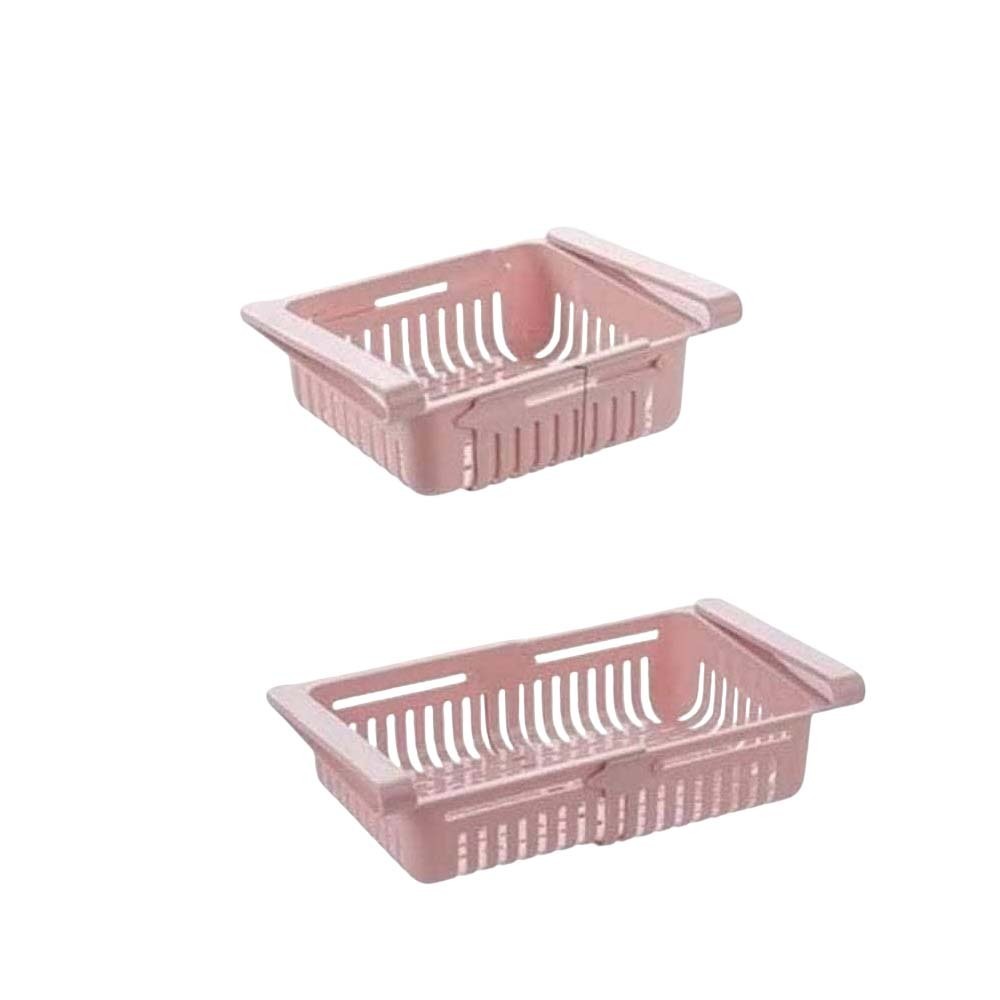 KPT Adjustable Refrigerator Storage Basket 1PC Random KPTKD000318