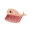 Whale Shape Soap Holder KPTBPC00035 Pink