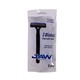 Jaw Razor 3 Blades Disposable 5PCS Blue