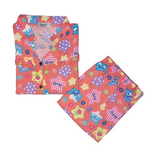 Bambi Womenwear Spun Oneset S/L Light Blue AA0062 XL