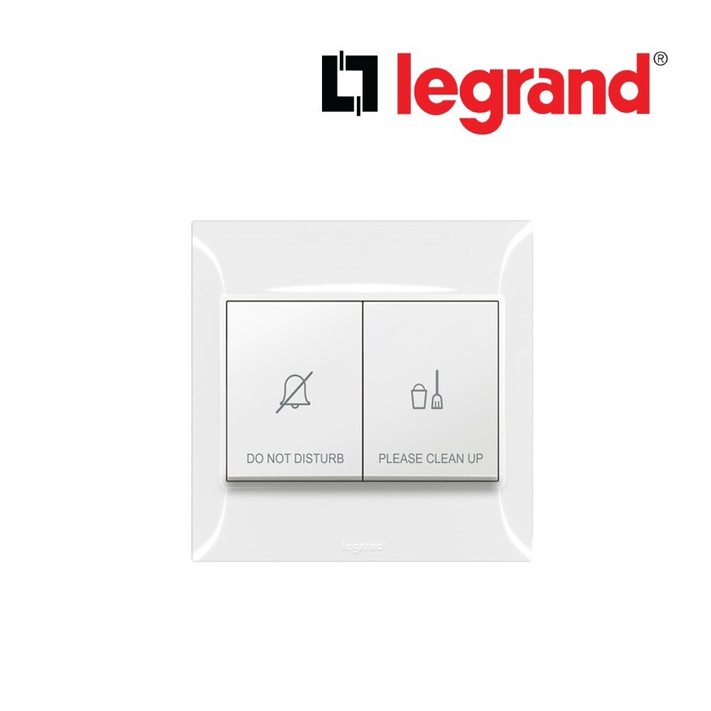 Legrand LG-1G INTL CTRL HOTEL ROOM MAR WH (617614) Switch and Socket (LG-16-617614)