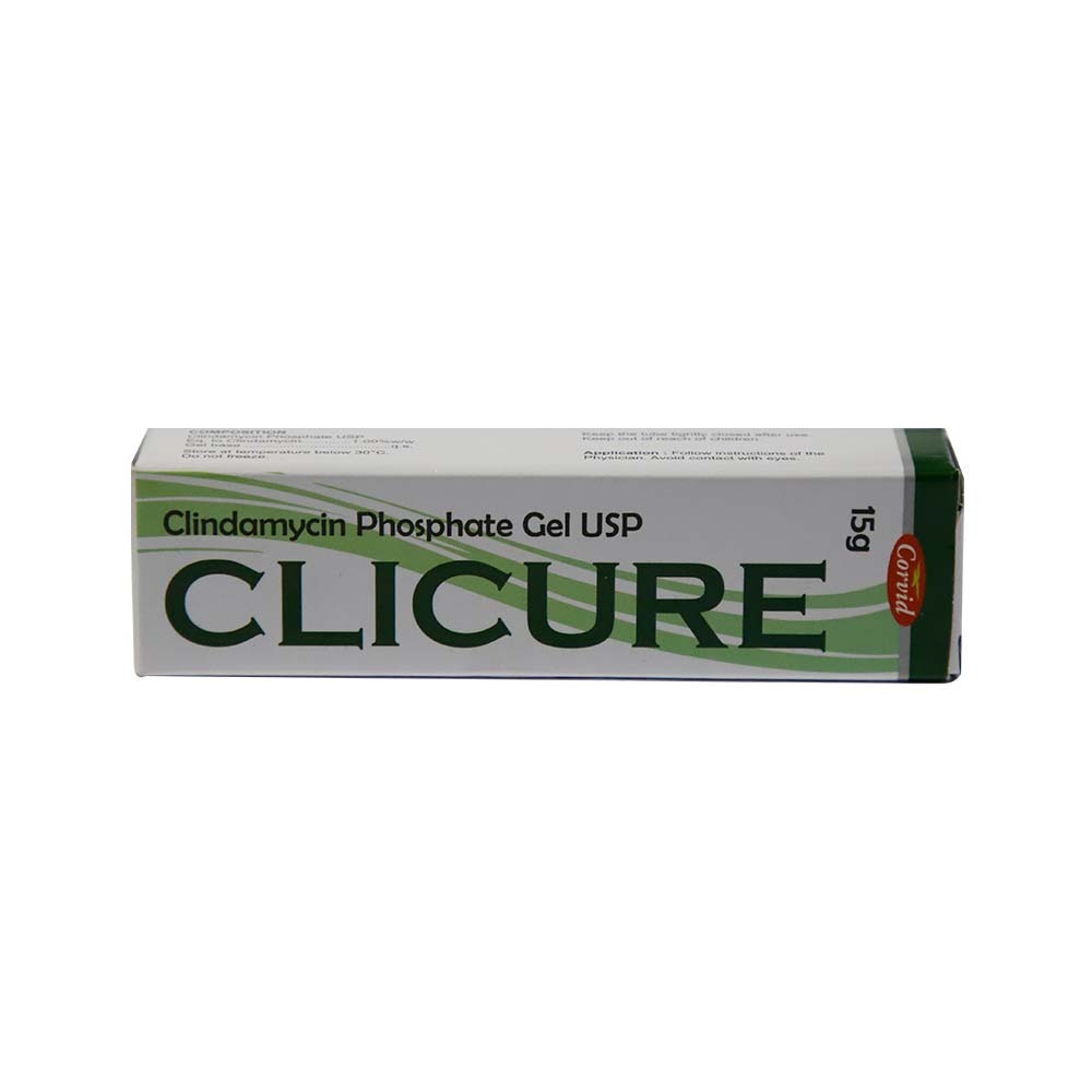 Clicure Clindamycin Gel 15G