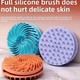 Beauty House 2 in 1 Silicone Scalp Massage Brush 1PC Random