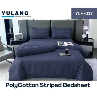 Yulang Polycotton Hotel Stripped Bedsheet Double (5PCS) YLH-54