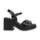 Zaxy Pop Up Plat Fem Heel (No-9) Black 183567AT44009
