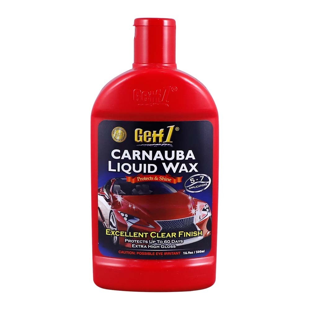 Getf1 Carnauba Liquid Wax Excellent Clean 500ML