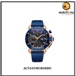Alexandre Christie Men Watch AC9205MCRURBU Cherry Oo