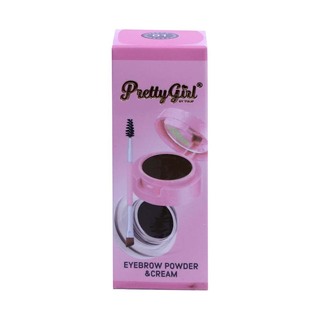Pretty Girl Eyebrow Powder & Cream 7G 01