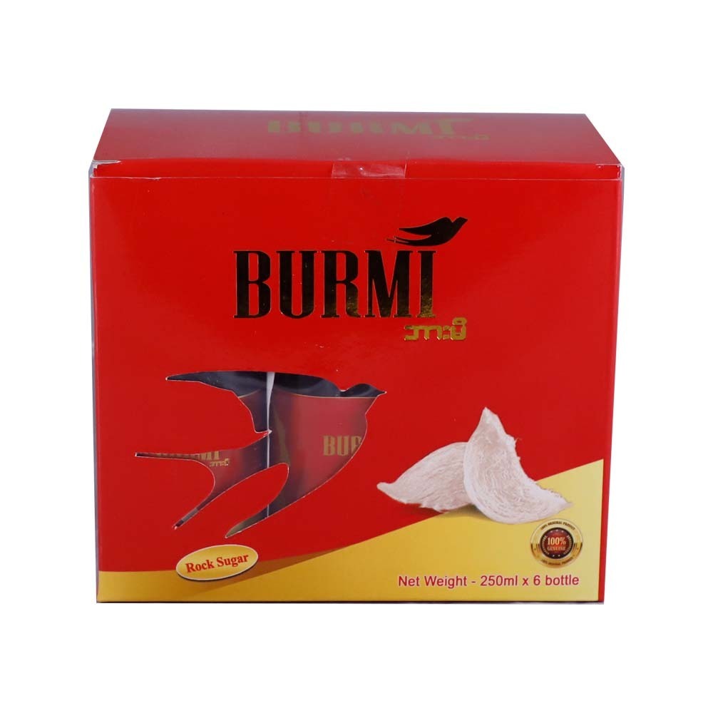 Burmi Bird`S Nest Rock Sugar 250MLx 6PCS