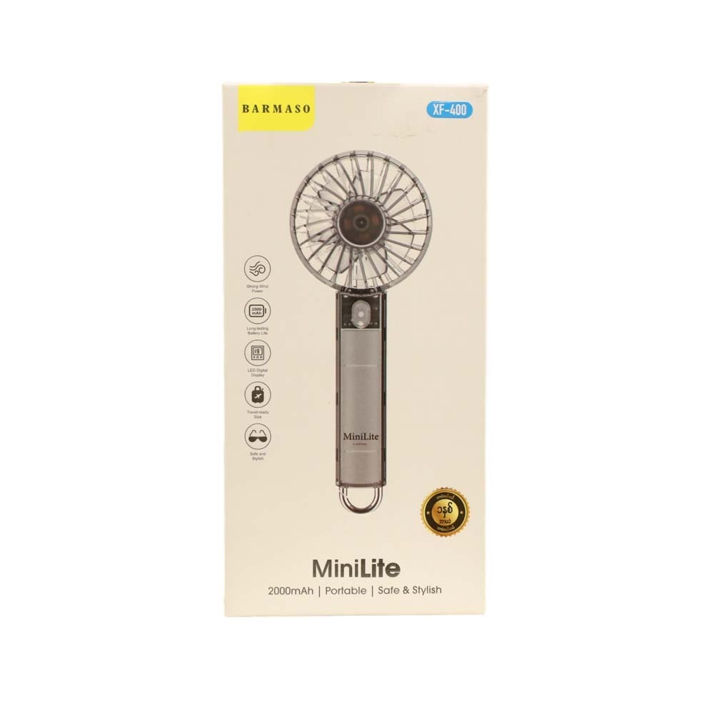 Barmaso Rechargeable Mini Fan XF-400