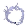 Uncle Gyi LED Glowing Feather Crown Headband White 10PCS