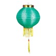 Uncle Gyi Round Paper Lantern with Tassel 8in