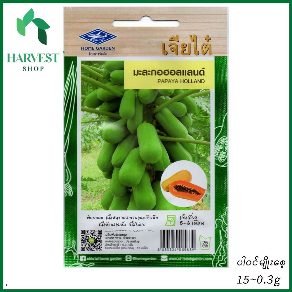 Harvest Shop ဟော်လန်သင်္ဘောသီးမျိုးစေ့ HPA 001