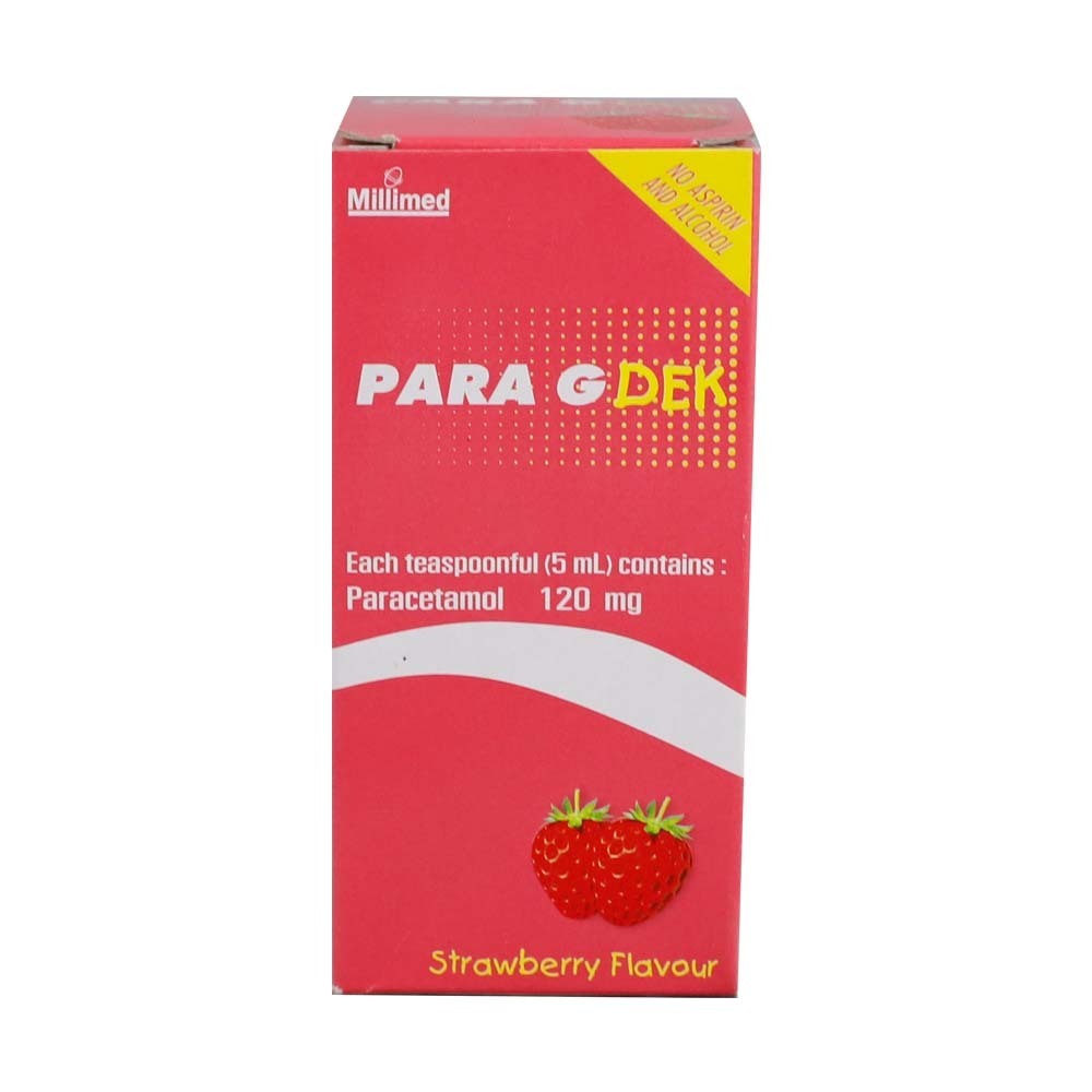 Para G Dek Paracetamol 120MG Suspension 60ML