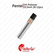 Pentel Hi-Polymer Super Lead 0.5mm (2B) 12PCS