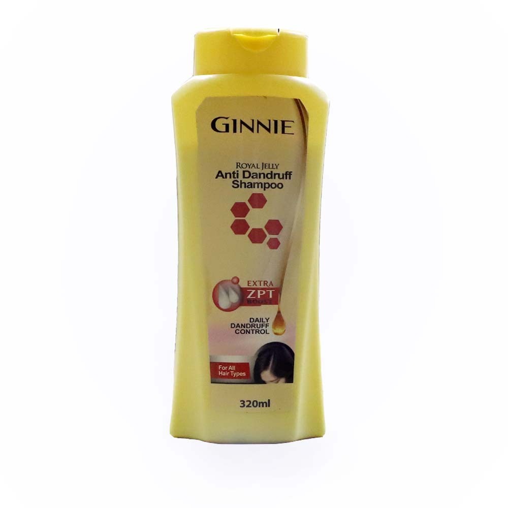 Ginnie Anti Dandruff Shampoo 320ML (For All Hair Types)
