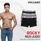 VOLCANO Rocky Series Men's Cotton Boxer [ 2 PIECES IN ONE BOX ] MUV-A1001/2XL