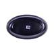 Happy Bird Steel Oval Deep Tray D35