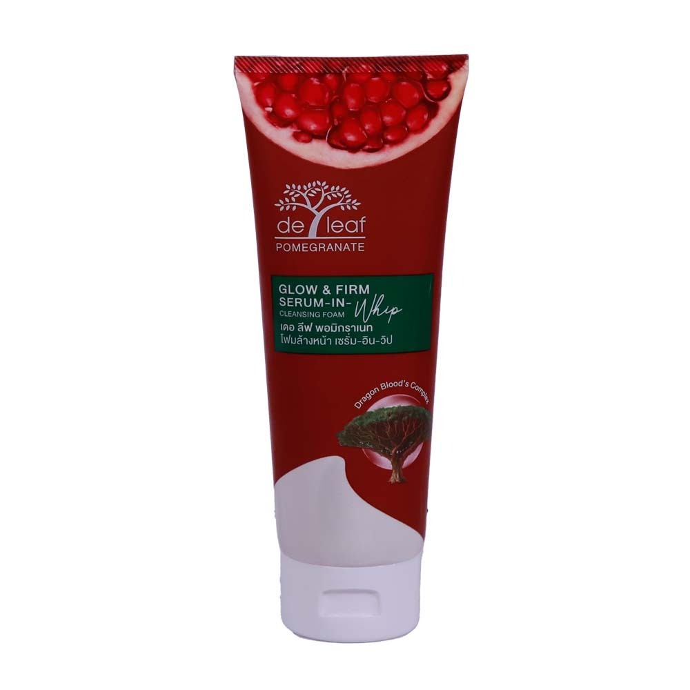 Deleaf Cleansing Foam Pomegranate 100G