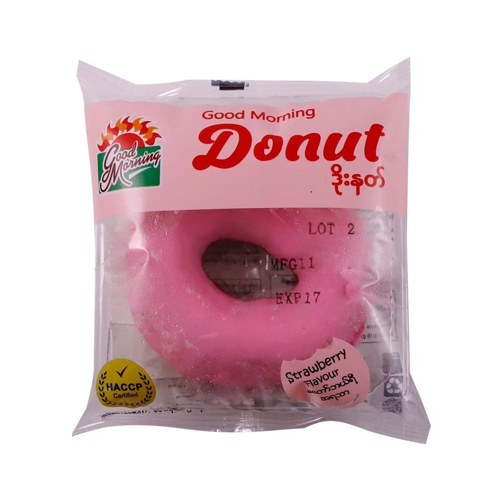 Good Morning Donut Bread Strawberry 60G