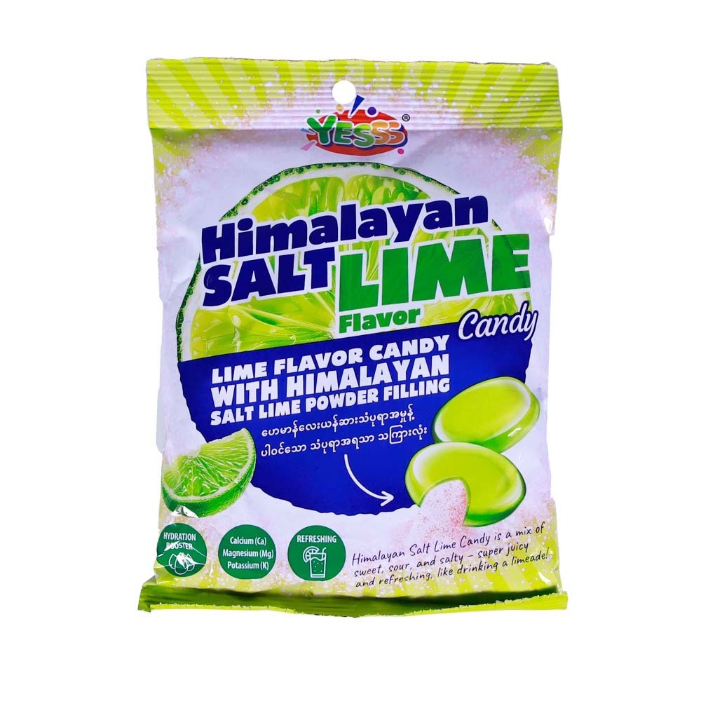 Yesss Himalayan Salt Candy Lime Flavor 81G