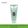 The Face Shop Official Jeju Volcanic Lava Deep Pore Cleansing Foam Scrub 2020 8806182592225