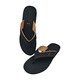 Sin Pauk Men Leather Slipper B-36 (No-42)