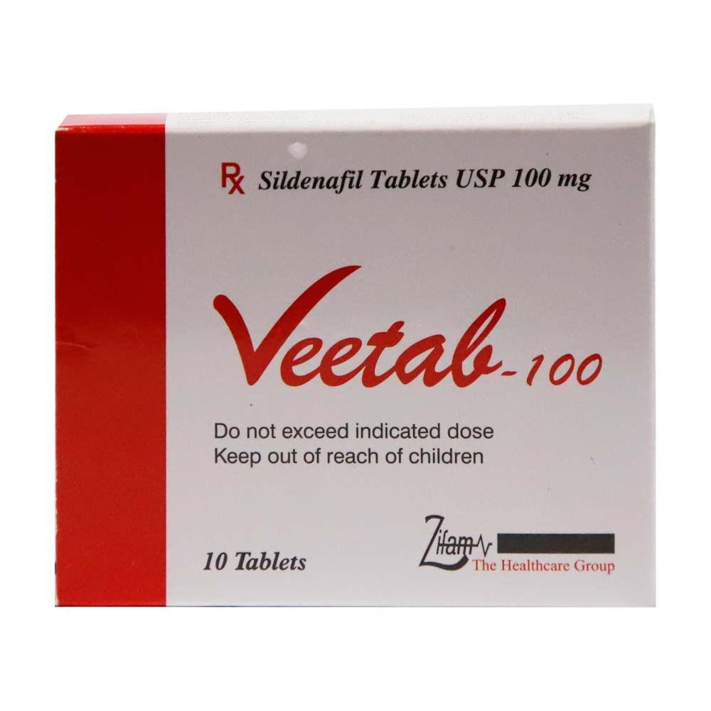 Veetab-100 Sildenafil 100MG 10PCS