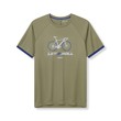 241103018 Bossini Men T-Shirt SS 24-S/S Green ( XL )
