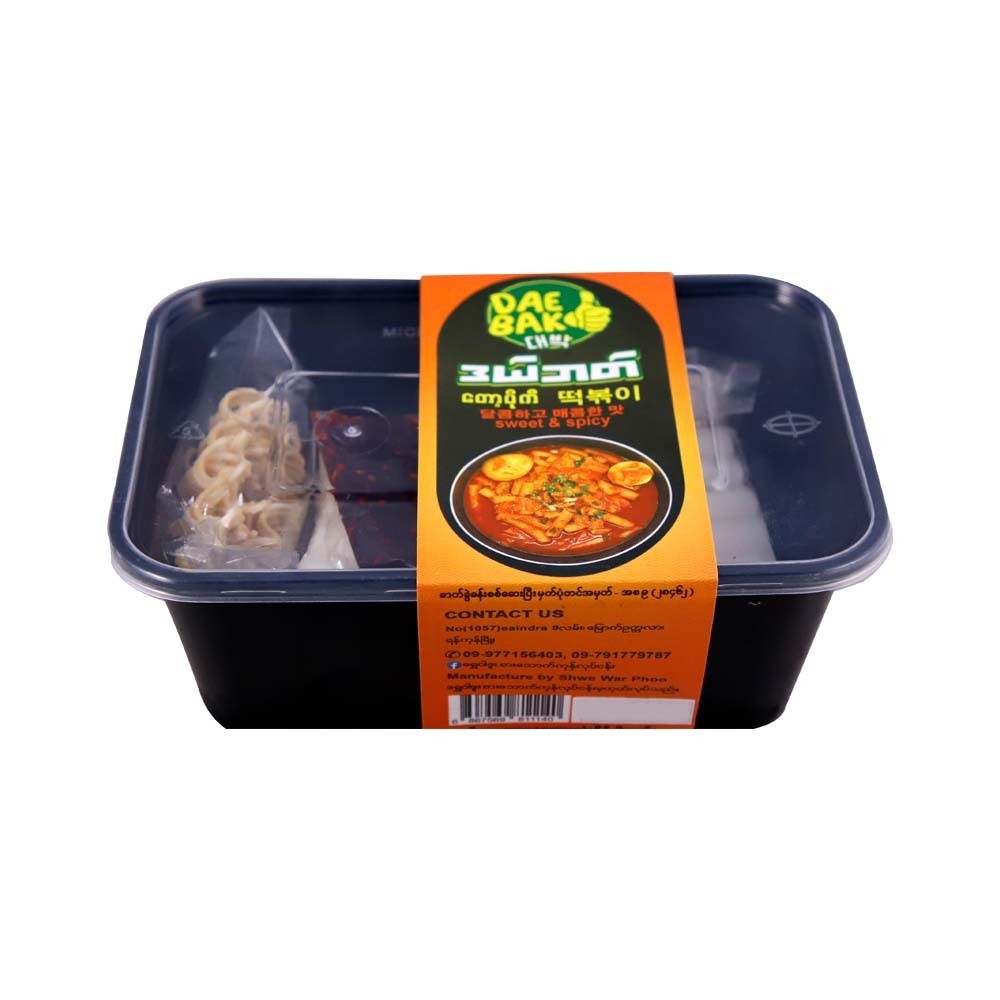 Dae Bak Tteokbokki Sweet & Spicy 400G