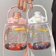Big Belly Water Bottle 1.3L Pink