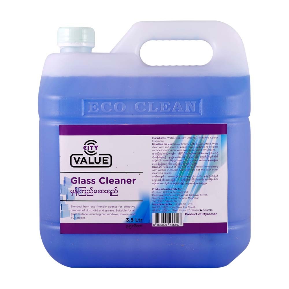 City Value Glass Cleaner Refill 3.5L