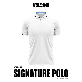 Volcano Men Signature Polo Shirt MDPV-S1010-02 Black XL