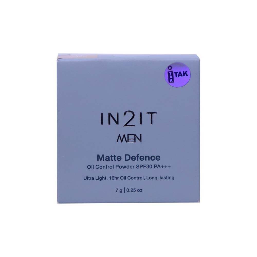 IN2IT Men Matte Defence Oil Control Powder 7G 03