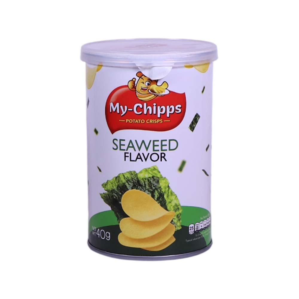 My-Chipps Potato Crisps Seaweed 40G (C)