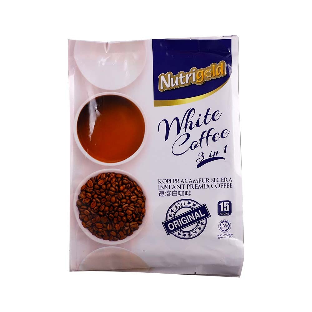 Nutrigold 3 in 1 Original Instant White Coffee 450G 15PCS