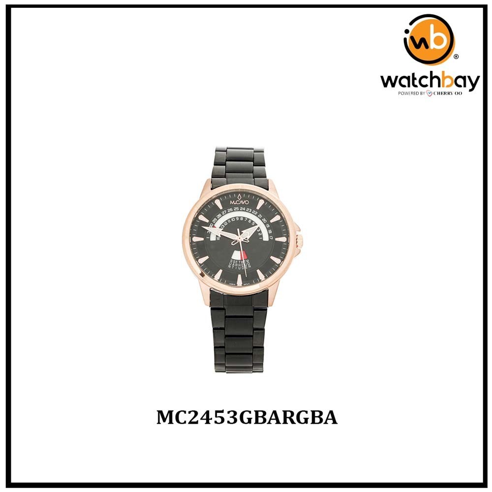 M. Cavo Men Watch MC2453GBARGBA Cherry Oo