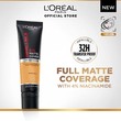 Loreal Infallible 24 Hr Matte Cover Liquid Foundation 102 Shell Beige 30ML