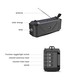 Outdoor Stereo Wireless Speaker Box With Flashlight Solar Power Charging SPK0000811